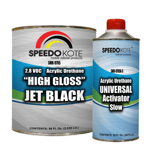 High gloss jet black - high,