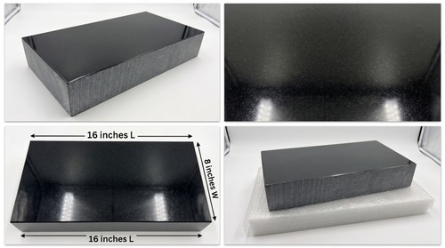 Jet black granite headstone - jet,