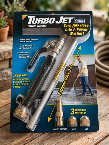 Turbo jet power washer - x3,