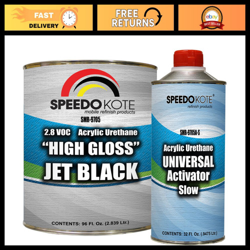 High gloss jet black - high,