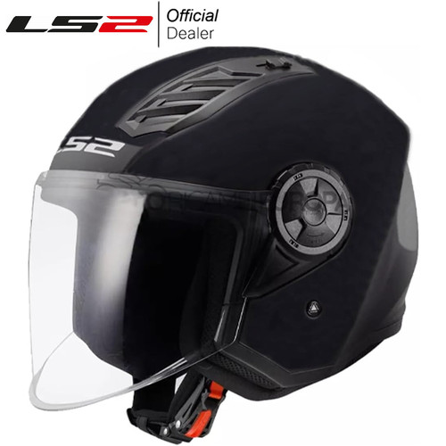 Casco jet ls2 airflow nero - 2,