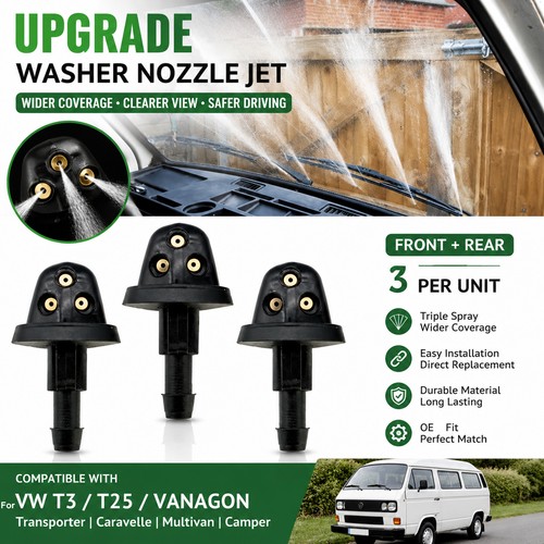 Windshield washer nozzle - nozzle, jet